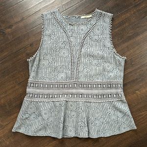 Lace tank